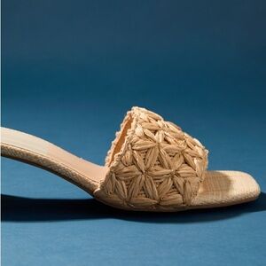 DV Dolce Vita Raffia Block Heel Sandals🏝️